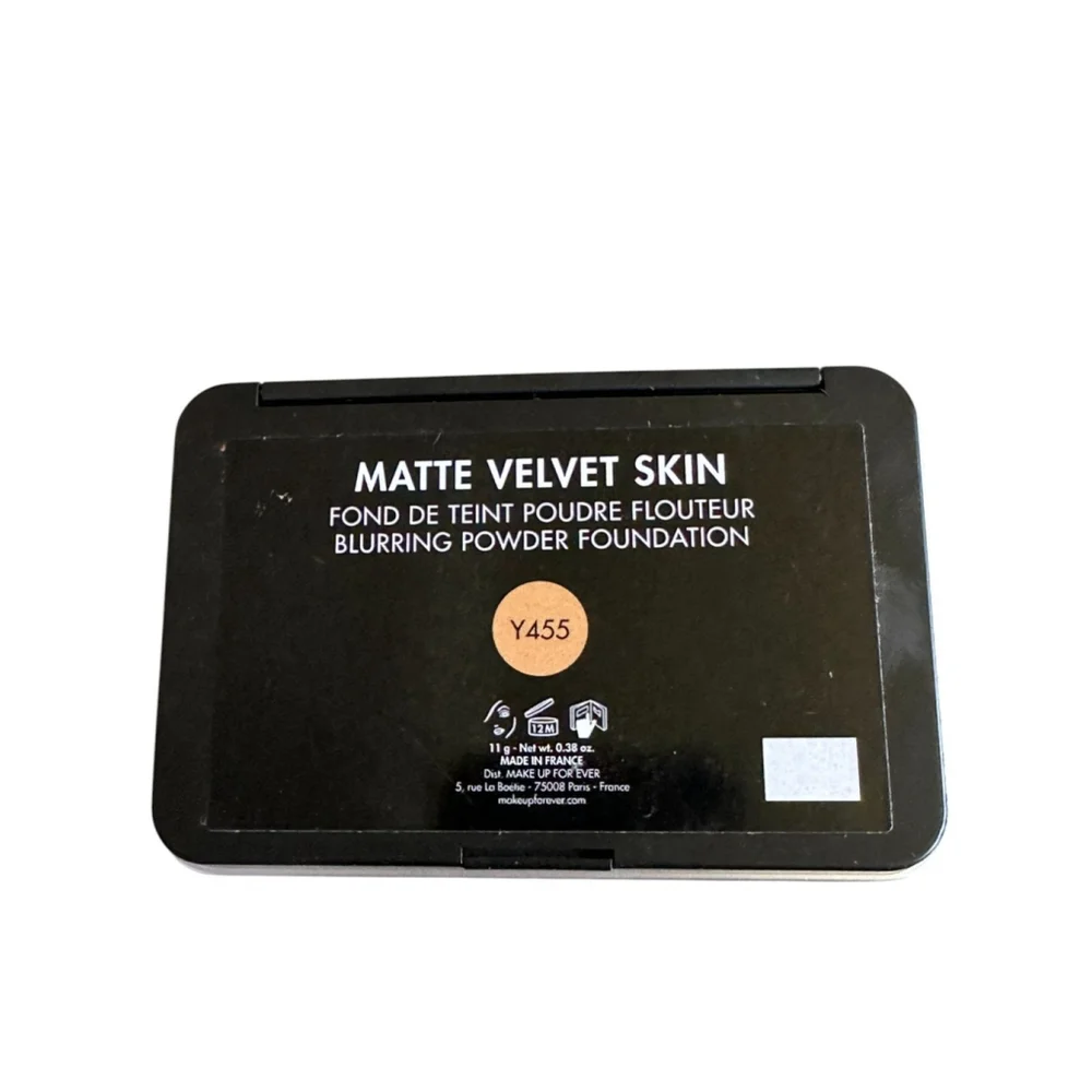 MAKE UP FOR EVER - MATTE VELVET SKIN - BLURRING POWDER FOUNDATION - Y455 - NEW